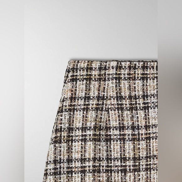 Babaton Little Tweed Skirt (colour:black/pastel tweed) - Picture 5 of 5